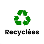 logo de la marque Recyclées