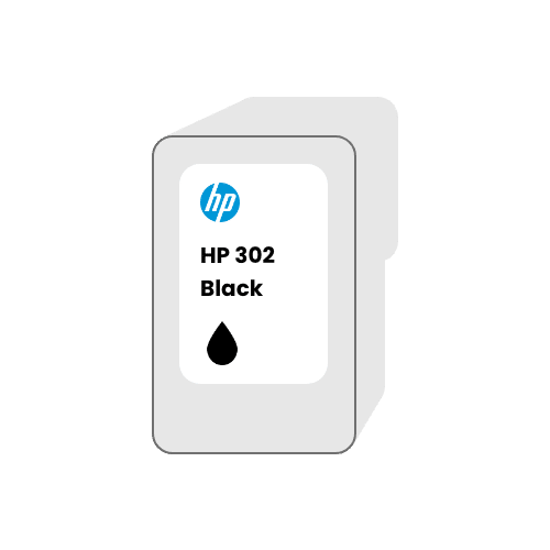 Cartouche d'encre HP 302 Black vide